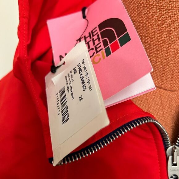 Men’s Gucci X North face cotton jacket size XS fits like medium made in Italy - Picture 6 of 12